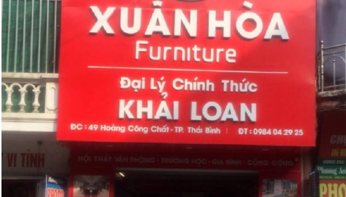 Xuân Hòa chúc mừng khai trương Showroom Khải Loan